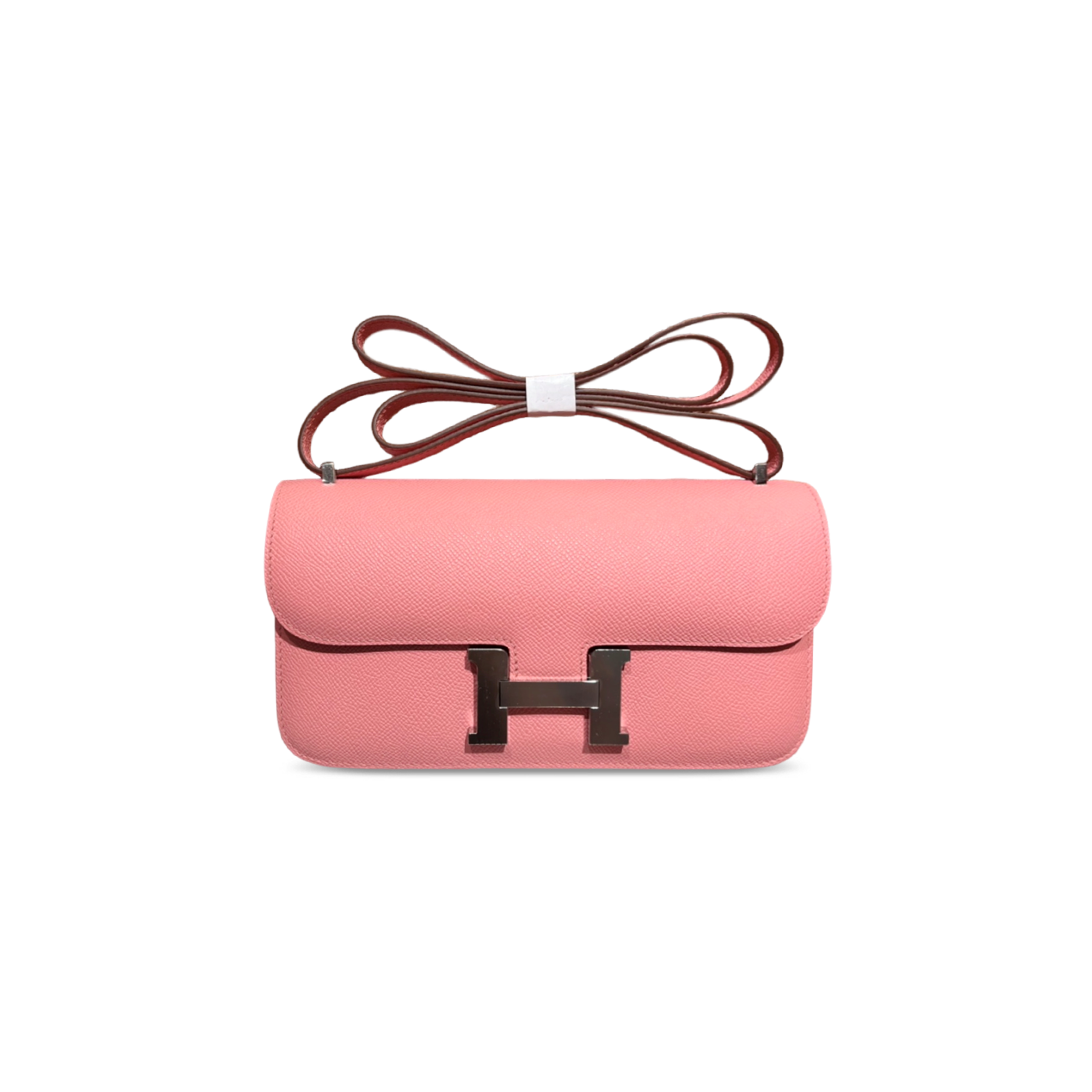 HERMES CONSTANCE ELAN EPSOM ROSE CONFETTI PALLADIUM HARDWARE (26*16*6cm)